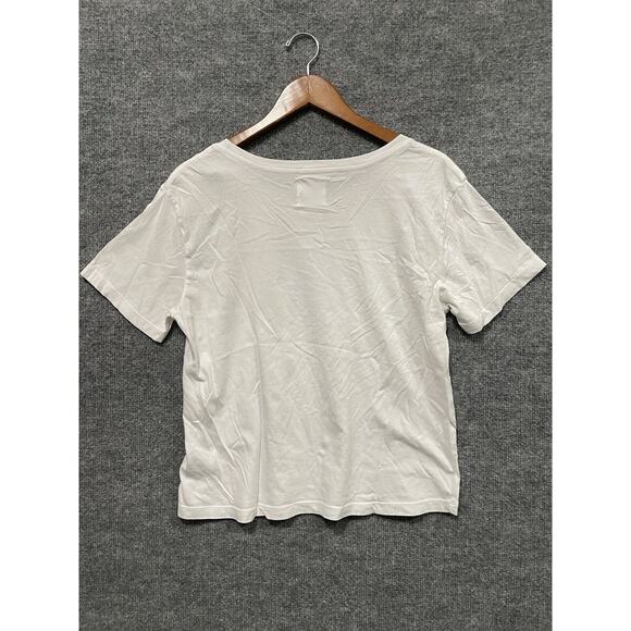 Salvage Public Honolulu White Shirt Short Sleeve Church Is The Ocean Size Large - Picture 2 of 7